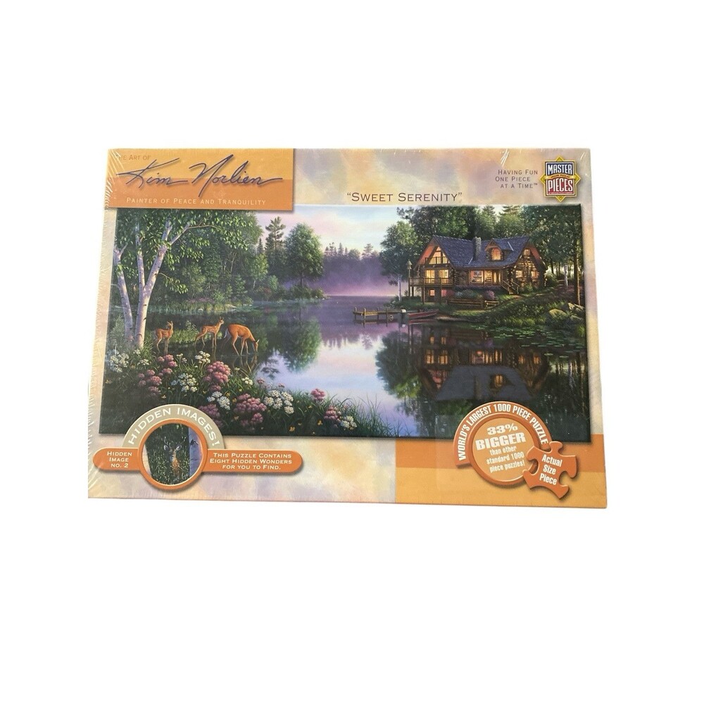 1000 PIECE JIGSAW PUZZLE SWEET SERENITY EXTRA-LARGE PCS BRAND NEW (m)